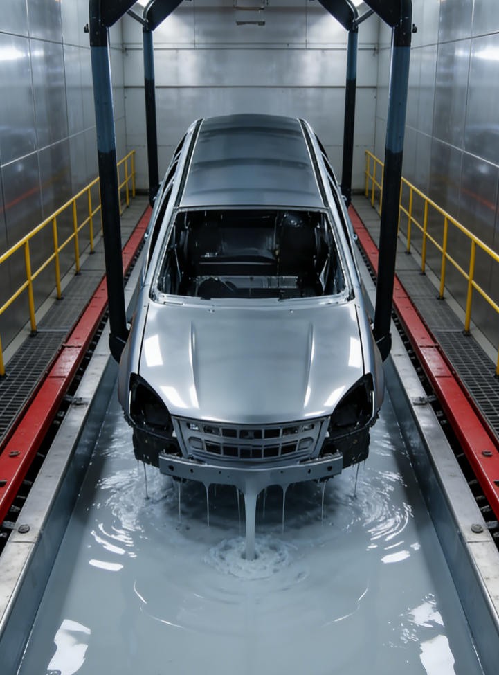 不同材質的金屬（如鋼鐵、鋁合金、鍍鋅板）在電泳涂裝時需要注意哪些特殊工藝參數調整？